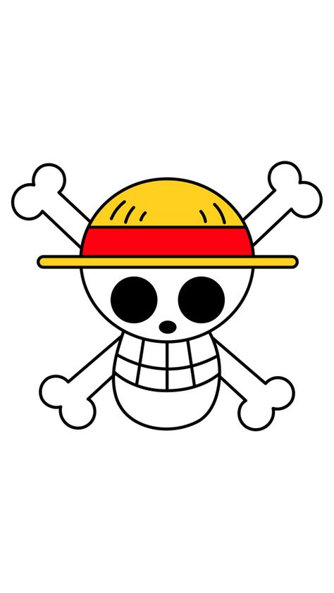 Our fanart One Piece Straw Pirates Flag Sticker features an infamous and strong pirate crew from East Blue. The Straw Hat Pirates are also known as the Mugiwara Pirates, Straw Hat Crew, or simply the... Staw Hats One Piece Logo, Straw Hat Flag One Piece, Luffy Hat Drawing, Luffy Straw Hat Drawing, Strawhead Pirates, Straw Hat Tattoo One Piece, One Piece Cricut, One Piece Flag Pirates, One Piece Crew Drawing