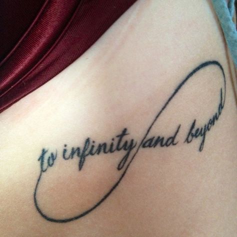 To infinity and beyond hip tattoo To Infinity And Beyond Tattoo, Infinity And Beyond Tattoo, Beyond Tattoo, Edinburgh Tattoo, Kunst Tattoos, Symbol Tattoo, Tattoo Prices, Infinity Tattoos, Friend Tattoos