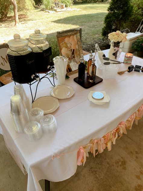 Make Your Own Coffee Bar, Coffee Bar Catering, Coffee And Mimosa Bar, Bachelorette Coffee Bar, Engagement Party Coffee Bar, Coffee Bar Ideas Bridal Party, Diy Coffee Bar Party, Bridal Shower Coffee Bar Ideas, Iced Coffee Party Bar