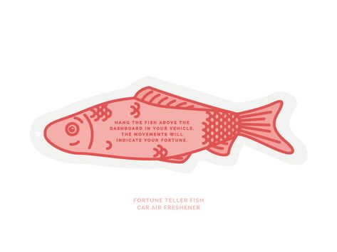 Fortune Teller Fish Fortune Teller Fish Tattoo, Fortune Teller Fish, Future Vision, Fish Tattoo, Fortune Telling, Fortune Teller, Communication Design, Car Air Freshener, Fish Design