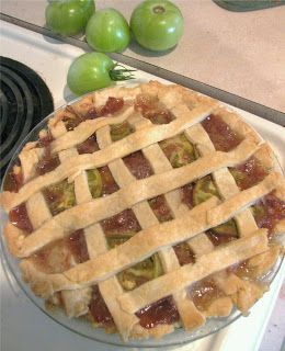 Green Tomato Cake Recipe, Baked Green Tomatoes, Green Tomato Pie, Tomato Cake, Fried Green Tomatoes Recipe, Southern Tomato Pie, Tomato Pie Recipe, Green Tomato Recipes, Savory Pies Recipes