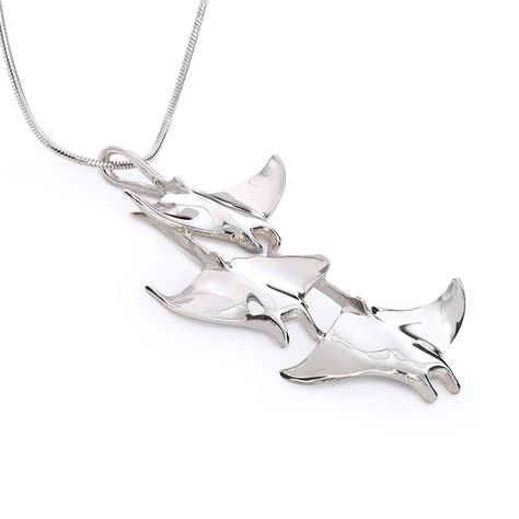 Jewelry Ocean, Manta Rays, Sea Life Jewelry, Ocean Inspired Jewelry, Graceful Movement, Nickel Free Jewelry, Incredible Creatures, Pewter Pendant, Manta Ray