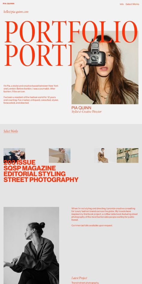 Actor Website, Campaign Design Ideas, Wix Portfolio, Squarespace Portfolio, Best Portfolio Websites, Webpage Design Layout, Photo Gallery Website, Voice Over Artist, Template Layout Design