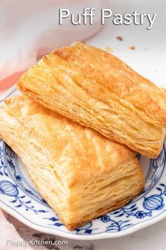 Flaky and buttery, this homemade Puff Pastry is shockingly easy to make. Made with only five simple ingredients, you can have a high-quality, melt-in-your-mouth puff pastry in no time. Recipe For Puff Pastry Dough, Flaky Puff Pastry Recipes, Homemade Puff Pastry Recipes, The Preppy Kitchen, Best Puff Pastry Recipes, Rough Puff Pastry Recipes, Puff Pastry Dough Recipes, Preppy Kitchen Recipes, Recipes Using Puff Pastry Sheets