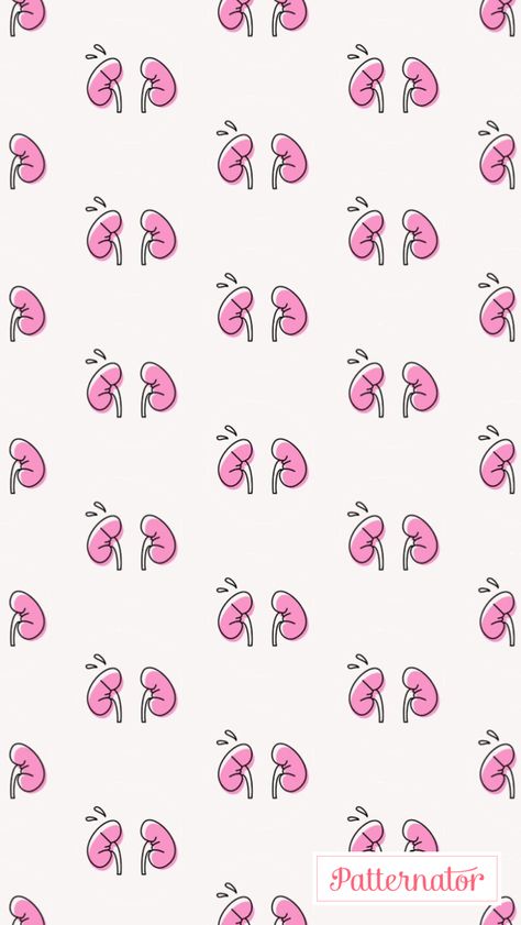 Kidney Aesthetic Wallpaper, Kidney Wallpaper, Kidney Aesthetic, Nephrotic Syndrome, Monogram Wallpaper, Note Pad Covers, Medical Wallpaper, Aesthetic Videos, Scrunchies