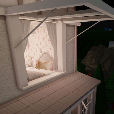 Bloxburg Coquette Aesthetic Bedroom Design Pale Pink Custom Couches Bloxburg, Y2k Bloxburg Room Ideas, Teenage Room Bloxburg, Bloxburg Bedroom Ideas Simple, Bloxburg Attic Bedroom, Bloxburg Sleepover Room Ideas, Cozy Bedroom Bloxburg, Bloxburg Interior Bedroom, Secret Room Bloxburg