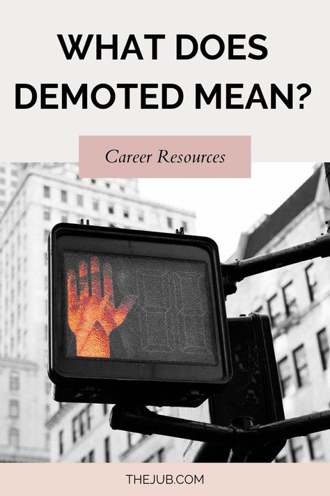 When you’re hired by a company, your hopes are to have a stable career and to stay around for a long time. So when you get hit with a surprise demotion, it can feel like the company isn’t happy with your work or doesn’t see you as a long-term fixture within the organization. While a demotion feels like a kick to the stomach, it isn’t always bad news. Here’s what being demoted means and why companies issue them. Negotiating Salary, Job Advice, Quitting Your Job, Deal With It, Career Coach, Career Goals, Bad News, Career Advice, Dream Job