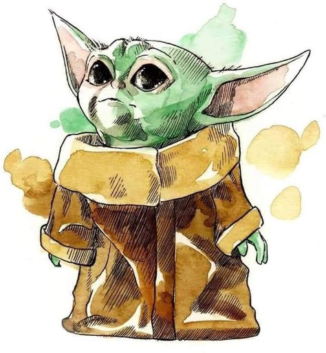 Yoda Drawing, Jedi Art, Cricut Explore Air Projects, Female Villains, Fairy Figurines, Simple Cartoon, Comic Covers, Disney Drawings, Pics Art