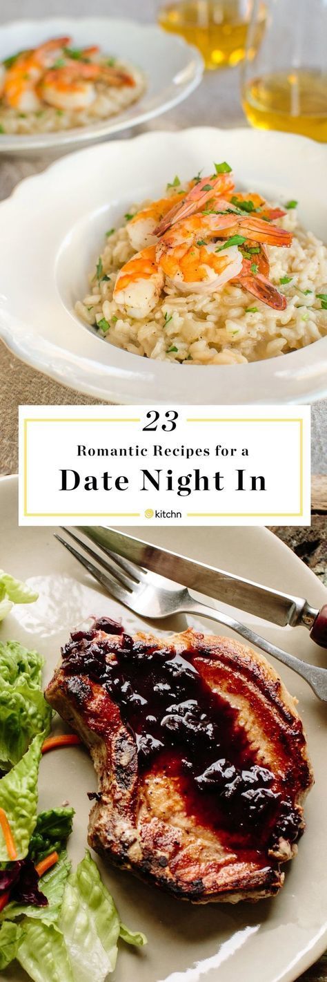 Dinner Date Recipes, Romantic Recipes, Night Dinner Recipes, Date Night Recipes, Dinner For 2, Best Seafood Recipes, Romantic Meals, Romantic Dinner Recipes, Valentine Dinner