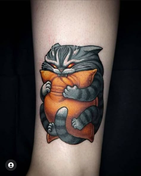 Gotik Tattoo, Shadow Tattoo, Neotraditional Tattoo, Petit Tattoo, 4 Tattoo, Creepy Tattoos, Cat Tattoo Designs, Tatuaje A Color, Dark Art Tattoo