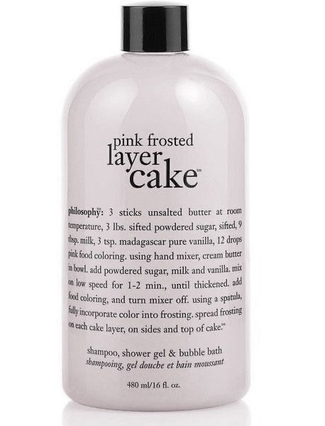 Philosophy Shampoo, Pink Food Coloring, Bubble Bath, Layer Cake, Sweet Girls, Shower Gel, Butter Cream, Philosophy, Vanilla