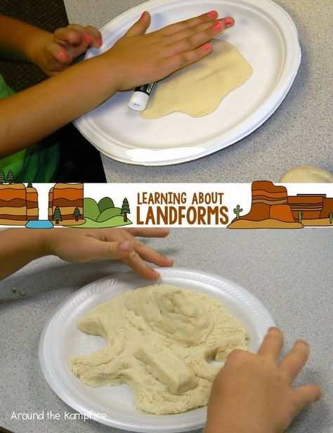 Landforms Project, Landforms Activities, Landform Projects, Learning Websites For Kids, Continents And Oceans, Teaching Geography, Science Writing, Landform, Map Skills