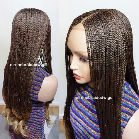 Single Box Braids, Million Braids, Goddess Locks, French Curls, Micro Twists, French Curl, Braided Wigs, Lace Caps, Lace Closure Wig