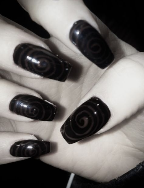 Dark Nail Designs, Concert Nails, Stiletto Nails Short, Punk Nails, Gothic Nails, Edgy Nails, Goth Nails, Grunge Nails, Stiletto Nails Designs