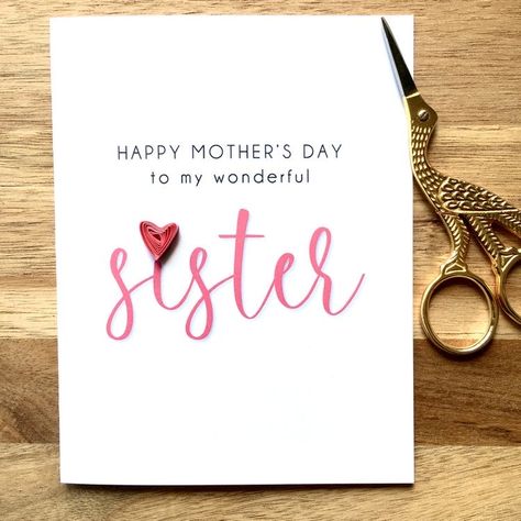 Happy Mothers Day Sis, Happy Mothers Day Sister, Dear Alice, Sister Love Quotes, Crochet Lessons, Mothers Day Quotes, Happy Mother, Happy Birthday Greetings, Sister Love