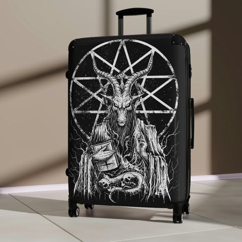 Gothic Luggage, Travelling Essentials, Adventure Bags, Suitcase Cover, Large Suitcase, Swivel Wheels, Luggage Cover, Personalized Notes, Soft Bristle Brush