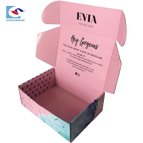 Mailer Box Design, Custom Shipping Boxes, Custom Mailer Boxes, Cosmetic Labels, Small Business Packaging Ideas, Mailer Box, Small Business Packaging, Cosmetic Box, Box Packaging Design