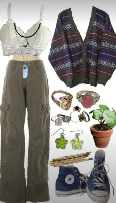 #fairycore #grunge #fairygrunge #fairygrungeoutfit #fairygrungeoutfitinspo #outfit #fit #ootd #aesthetic #outfitinspo Mode Hippie, Earthy Outfits, Swaggy Outfits, Mode Inspo, Indie Outfits, Hippie Outfits, Dream Style, Fairy Grunge, Mode Vintage