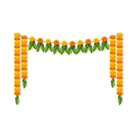 Marigold Garland, Mandap Design, Digital Decorations, Wedding Background Images, Pencil Sketching, Png Free Download, Line Art Vector, Music Decor, Vector Flowers