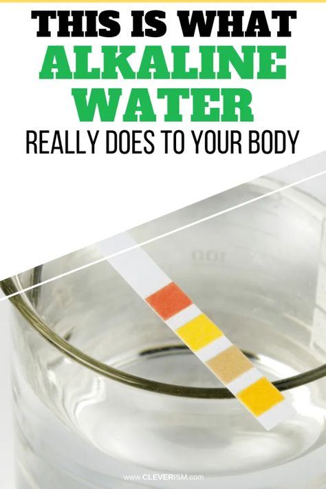 This is What Alkaline Water Really Does to Your Body. These scientifically-backed findings should keep you on your toes when it comes to embracing so-called solutions. #Cleverism #PersonalDevelopment #Education #AlkalineWater Alkaline Water Recipe, Alkaline Body, Alkaline Water Benefits, Ph Water, Cover Letter Tips, Water Benefits, What Is Science, Acidic Foods, Alkaline Diet