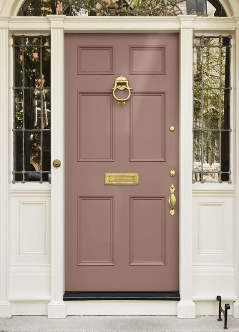 Our Repaint Your Door Kit has everything that you will need to welcome colour into your home. Simply choose your desired colour and finish. Your kit will arrive with everything you need to complete your transformation. We have chosen 34 colours from various collections that are ideal for transforming your front door. This kit is specified for laminate, MDF, gloss painted, painted, varnished, and stainless steel doors. Prime 2 is a featured product within this kit as it is a water-based interior Exterior Masonry Paint, Pink Front Door, Colourtrend Paint, Hall Ideas, Door Paint Colors, Door Kit, Pink Door, Painted Front Doors, Hue Color