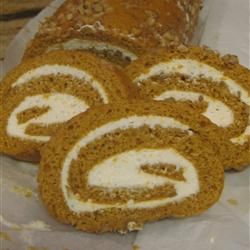 Libbys Pumpkin Roll, Roll With Cream Cheese Filling, Baked Snacks, Pumpkin Rolls, Pumpkin Rolls Recipe, Pumpkin Treats, Dessert Cookbooks, Pumpkin Roll, Homemade Sweets