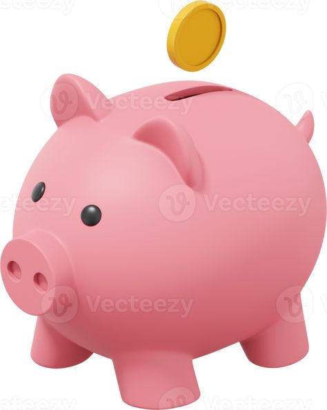 Black Love Movies, Pink Piggy Bank, Pig Bank, Background 3d, Png Icons, Love Movie, 3d Rendering, Piggy Bank, The Pink