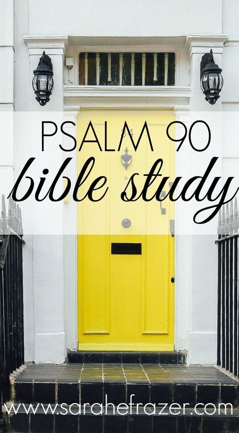 Explore Scripture with this Psalm 90 Bible study. You'll grow in faith as you study the Bible in a fresh way, and discover hope nestled in the encouraging Bible verses of Psalm 90.  Discover how the hope of the Lord and change your life and restore your weary soul. || Sarah E. Frazer #biblestudy #biblestudiesforwomen #psalms Psalm Study, Psalms Study, Glorifying God, Psalm 90, Weary Soul, Grow In Faith, Study The Bible, The Psalms, Bible Study Topics