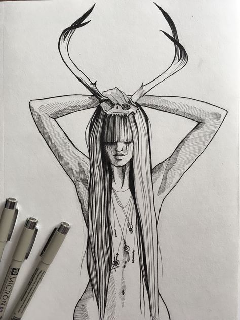 Creepy Woman Drawing, Dark Feminine Art Sketch, Witch Sketch Pencil, Dark Magic Tattoo, Demon Sketch Dark, Dark Sketch Ideas, Creepy Sketches Darkness, Dark Witch Drawing, Witch Drawing Pencil