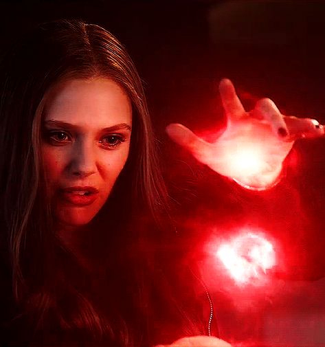 Iron Man Gif, Marvel Lights, Fire Edit, Man Gif, Wanda Maximoff Icon, Witch Powers, Chaos Magic, Elizabeth Olsen Scarlet Witch, Scarlet Witch Marvel