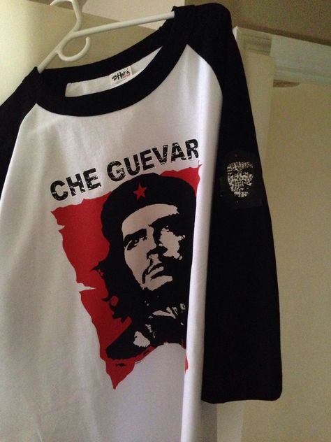 Che Guevara custom prints,any color $40.00 Che Guevara Wallpapers, Che Guevara Aesthetic, Che Guevara Photos, Che Guevara T Shirt, Communism Memes, Doctor Outfit, Dream Gift, Red Tshirt, Anarcho Capitalism Meme