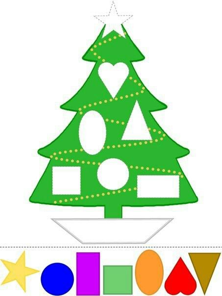 #christmas #christmascrafts #kidsactivities Christmas Tree Printable, Shapes Preschool, Learn Crafts, Christmas School, Christmas Tree Crafts, Preschool Christmas, Christmas Classroom, Preschool Lessons, Colorful Christmas Tree