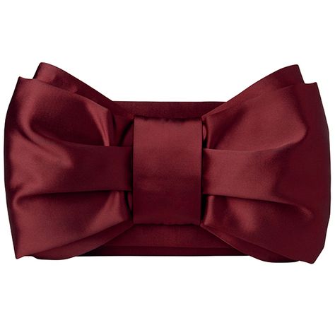 Red bow clutch bag, £49, Phase Eight - more party style at GoodHousekeeping.co.uk Red Clutch Bag, Christmas Party Fashion, Simple Satin, Bow Clutch, Red Clutch, Christmas Party Outfit, Party Clutch, Best Party, Party Purse