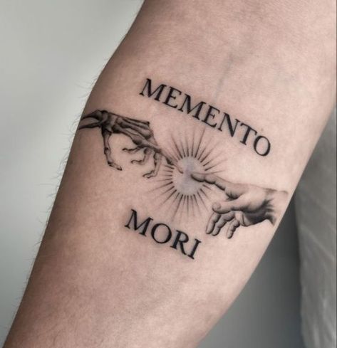 50+ Memento Mori Tattoo Ideas To Live In A Moment - InkMatch Memento Mori Tattoo Ideas, Memento Mori Tattoo, Momento Mori, Minimalist Tattoos, Memento Mori, A Tattoo, Tattoo Ideas, Tattoos