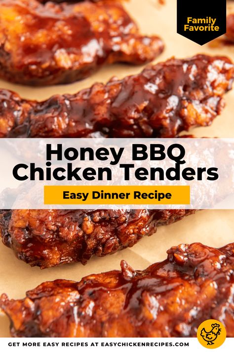 Honey Bbq Tenders, Honey Bbq Chicken Tenders Air Fryer, Honey Barbeque Chicken Tenders, Baked Bbq Chicken Tenders, Honey Fried Chicken Recipe, Honey Bbq Chicken Tenders, Fried Bbq Chicken, Honey Barbeque Chicken, Crispy Fried Chicken Tenders