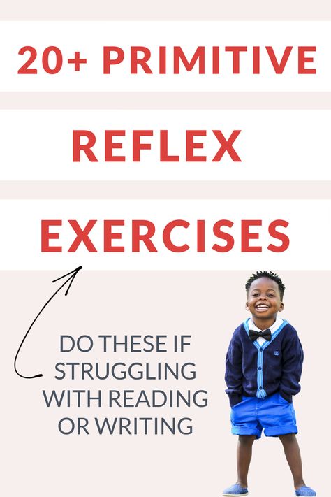 Primitive Reflexes Integration Exercises, Retained Primitive Reflexes Exercises, Reflex Integration Activities For Kids, Retained Primitive Reflexes, Reflex Integration Activities, Primitive Reflex Integration Exercises, Sensory Dysregulation, Reflex Exercises, Reflex Integration