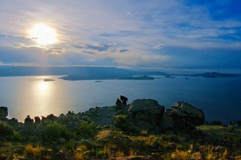 ATARDECER ... ISLA AMANTANI ... PUNO ... PERÚ.FOTO:MARTINTOY Celestial Bodies, Natural Landmarks, Travel, Nature