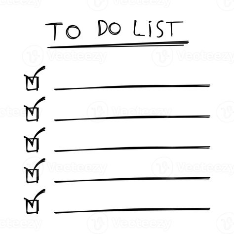 To do list icon with hand drawn text. Checklist, task list. Transparent background. Illustration To Do List Checked Off, Checked Off To Do List Aesthetic, Completed To Do List Aesthetic, Checklist Aesthetic, List Icon, To Do Lists Aesthetic, To Do List Aesthetic, Work Vision Board, To Do List Template