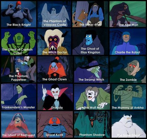 Scooby-Doo villains and monsters Scooby Doo Tattoo, Scooby Doo Pictures, Scooby Doo Halloween, Scooby Doo Mystery Inc, Scooby Doo Images, Scooby Doo Mystery Incorporated, Scooby Doo Mystery, Witch Doctor, Saturday Morning Cartoons