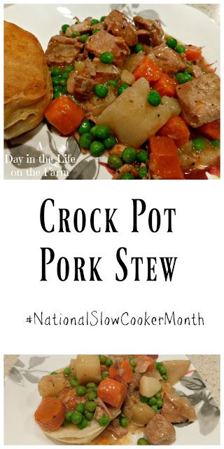 Pork Stew Meat Recipes, Pork Stew Meat, Pork Stew Recipes, Crockpot Pork Roast, Pork Crockpot Recipes, Crock Pot Pork, Crockpot Stew, Stew Meat Recipes, Pork Soup