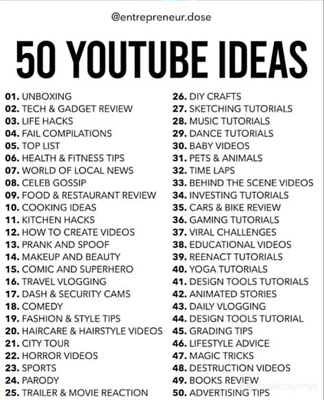 Things To Talk About On Youtube, Types Of Youtube Channels, Weekly Vlog Ideas, Yt Ideas With Friends, Youtube Storytime Ideas, Cfs Vlogmas Instagram, Youtube Channel Name Ideas For Lifestyle, Youtube Quotes Youtubers Life, Youtube Description Ideas Aesthetic