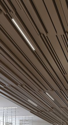 Architecture Ceiling, Panel Ceiling, Atrium Design, Ceiling Finishes, Ceiling System, Ceiling Detail, Basement Ceiling, Ceiling Treatments, Lobby Design