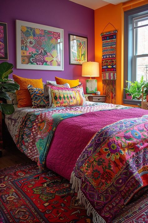 29 Afrohemian Decor Bedroom Ideas for a Captivating Retreat 25 Afrohemian Decor, Bedroom Ideas For Teens, Dynamic Personality, Hippie House, Bedroom Redesign, African Inspired Decor, Boho Bedroom Design, Luxury Room, Boho Bedroom Ideas