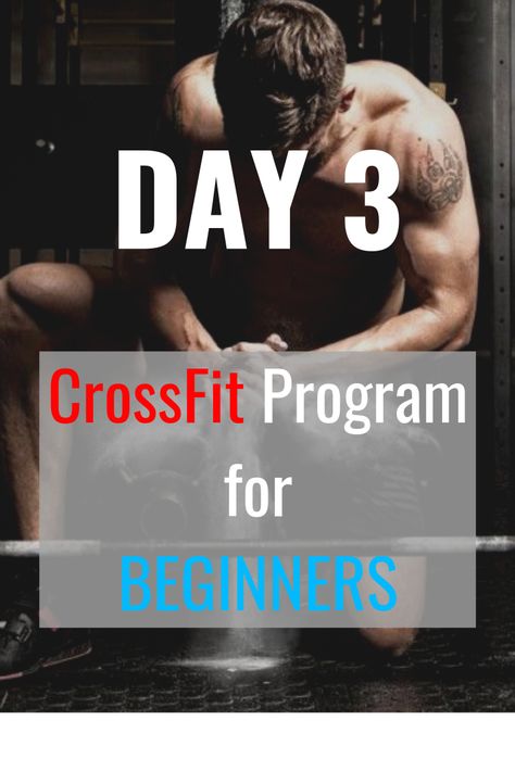 28 Day CrossFit Program for Beginners | Day 3 Crossfit Garage Gym Workout, Crossfit Programming, Beginner Crossfit, Crossfit Garage Gym, Crossfit Workouts For Beginners, Crossfit Program, Crossfit Wod, Crossfit Workout, Garage Gym