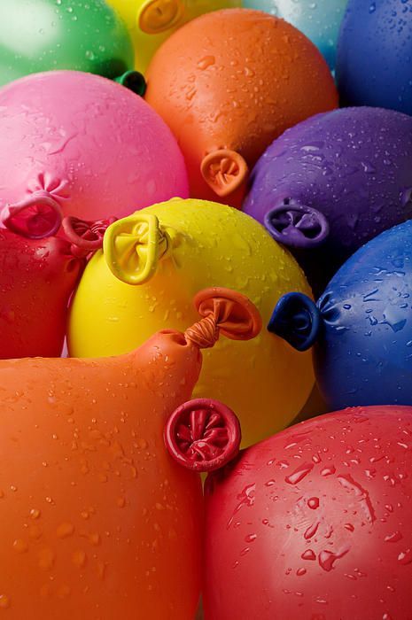 ~ It's a Colorful Life ~ Colorful Things, Rainbow Pictures, Colorful Balloons, Rainbow Connection, Rainbow Bright, Rainbow Aesthetic, Taste The Rainbow, Water Balloons, Live Colorfully