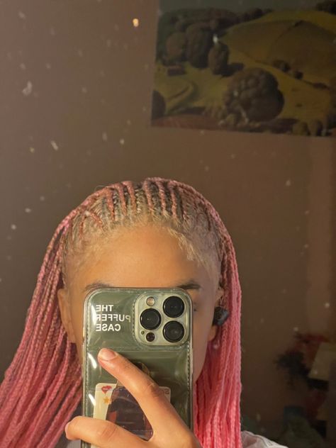 Pink hair
Pink braids
Knotless braids Pink Fulani Braids, Mini Knotless Braids, Fulani Braids, Knotless Braids, Box Braids Hairstyles, Braids Hairstyles, Box Braids, Pink Hair, Braided Hairstyles