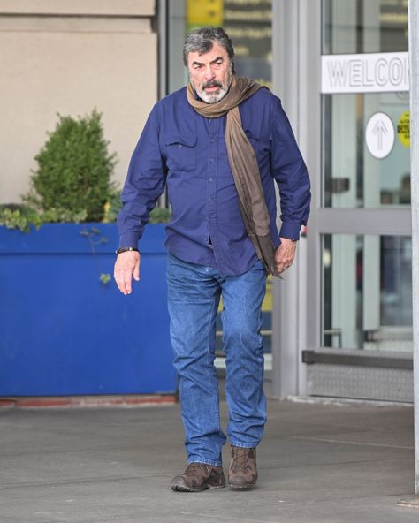 Tom Selleck giving scarf king Lenny Kravitz a run for his money this fall?? Tom Selleck, Lenny Kravitz, October 19, Love At First Sight, Actors, Money, Running, On Instagram, Quick Saves