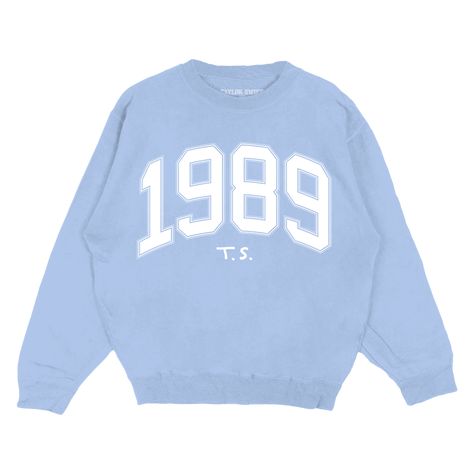 1989 Crewneck $60 1989 Crewneck, Taylor Swift 1989 Tour, Taylor Swift Top, New Taylor Swift, Rose Hoodie, Taylor Swift New, Grey Quarter Zip, Estilo Taylor Swift, Brown Hoodie