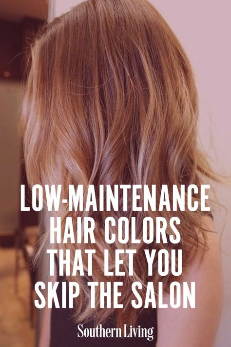 Healthy Hair Colors, Spring Hair Color Trends, Easy Hair Color, Blonde Highlights On Dark Hair, Colored Hair Tips, Fall Hair Color Trends, Root Touch Up, Spring Hair Color, Low Maintenance Hair