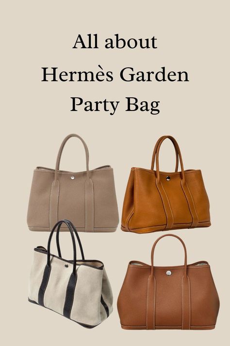 Ready for a luxurious treat? Dive into our 'Hermès Garden Party Bag Guide: Price, Size & More!' Get the deets on this stunner's price, size, and more. But the question remains, is it right for your luxe lifestyle? Follow our pin to find out! Hermes Bags Garden Party, Hermes Garden Party Outfit, Garden Party Outfit, Hermes Garden Party, Garden Bags, Vip Lounge, Bag Guide, Kelly Bag, Luxury Bag